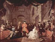 William Hogarth The Beggar Opera VI USA oil painting artist